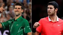 Novak Djokovic x Karen Khachanov se enfrentam nesta quarta