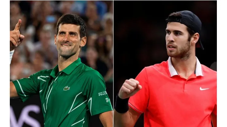 Novak Djokovic x Karen Khachanov se enfrentam nesta quarta