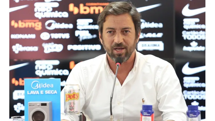 Foto: Rodrigo Coca/Agência Corinthians/Divulgação - Duílio Monteiro Alves: presidente busca novo treinador para o Timão