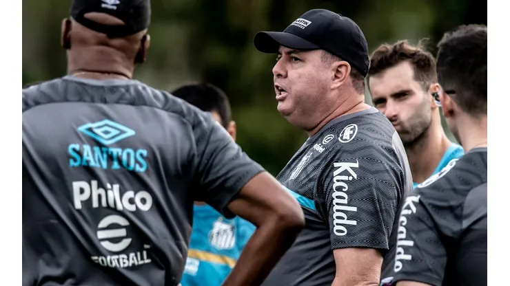 Foto: Ivan Storti/Santos FC/Divulgação - Marcelo Fernandes: interino tem problema para definir time do Peixe