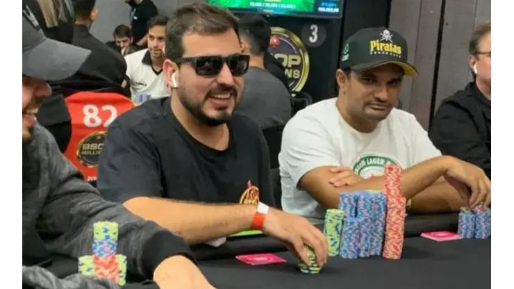 Yuri Gama em ação durante o BSOP (Foto: BSOP)