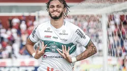 Foto: Divulgação/Coritiba - Luizão: marcou pela primeira vez como profissional no clássico