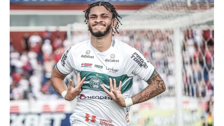 Foto: Divulgação/Coritiba - Luizão: marcou pela primeira vez como profissional no clássico