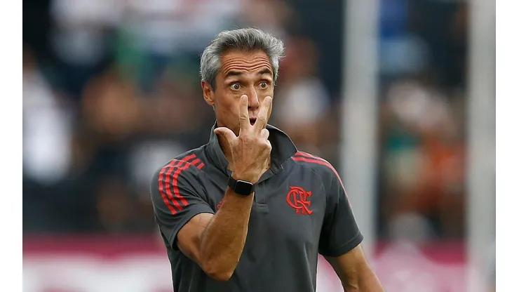Foto: (Wagner Meier/Getty Images) - Paulo Sousa, técnico do Flamengo, recebeu críticas de Renato Maurício Prado após a decisão da Supercopa do Brasil