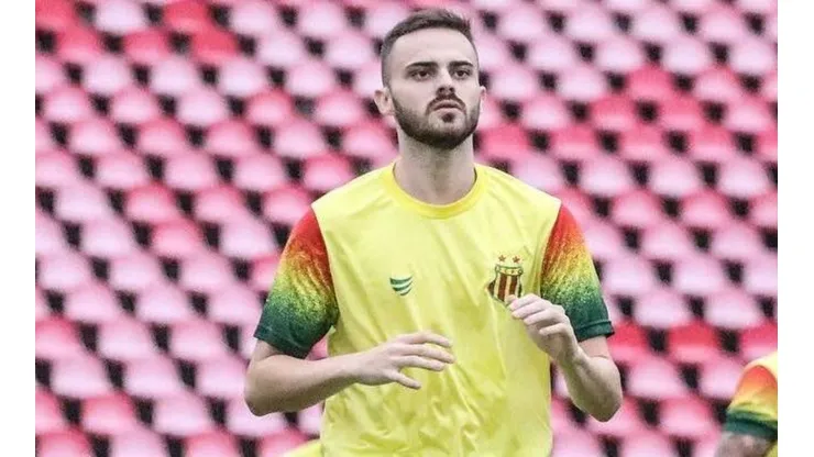 Foto: Ronald Felipe/ SCFC | Poveda marcou quatro dos oito gols do Sampaio Corrêa no Nordestão