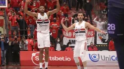 Foto: Rubens Chiri/Saopaulofc.net - Cabloco e Elinho durante jogo do São Paulo