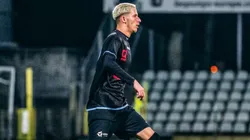 Cortesia Assessoria de Imprensa C2 Sports - Arthur em atuação no campeonato belga