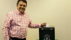 FOTO: MOURÃO PANDA/AMÉRICA-MG - Presidente durante as últimas eleições do clube