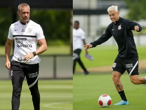 Róger Guedes dedura bastidores do Corinthians com Sylvinho no comando