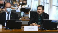 Edilson Rodrigues/Agência Senado - presidente durante audiência da CPI