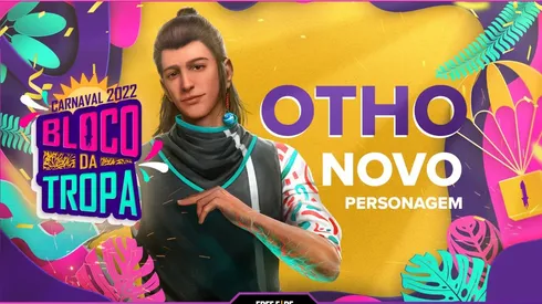 Free Fire: Bloco da Tropa começa hoje (18) e marca estreia do novo personagem Otho