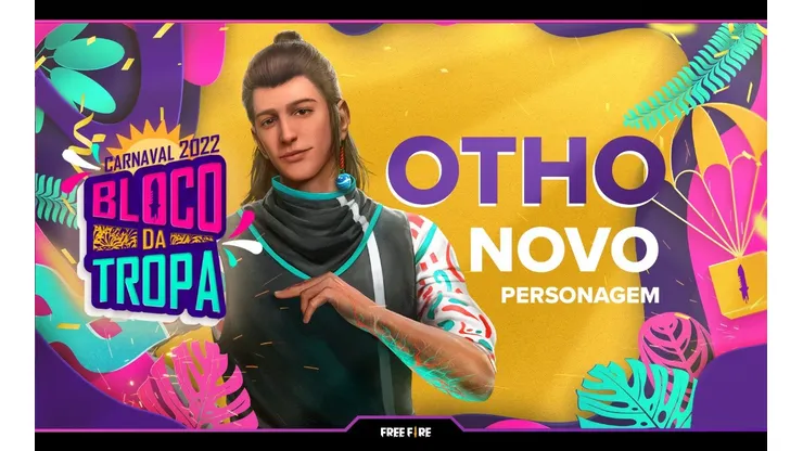 Free Fire: Bloco da Tropa começa hoje (18) e marca estreia do novo personagem Otho