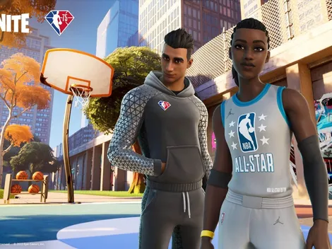 Fortnite lança skins celebrando o aniversário de 75 anos da NBA e All-Star 2022