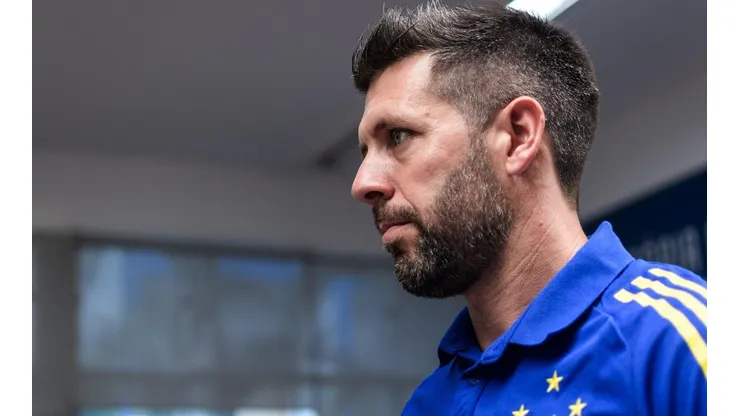 Foto: Gustavo Aleixo/Cruzeiro/Divulgação - Pezzolano: observou erro no Cabuloso mesmo com vitória