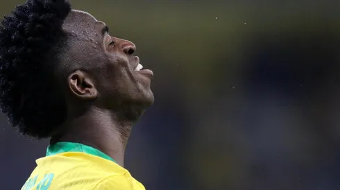 Foto: Fernando Moreno/AGIF - Vini Jr: não vive bom momento com a camisa do Real Madrid