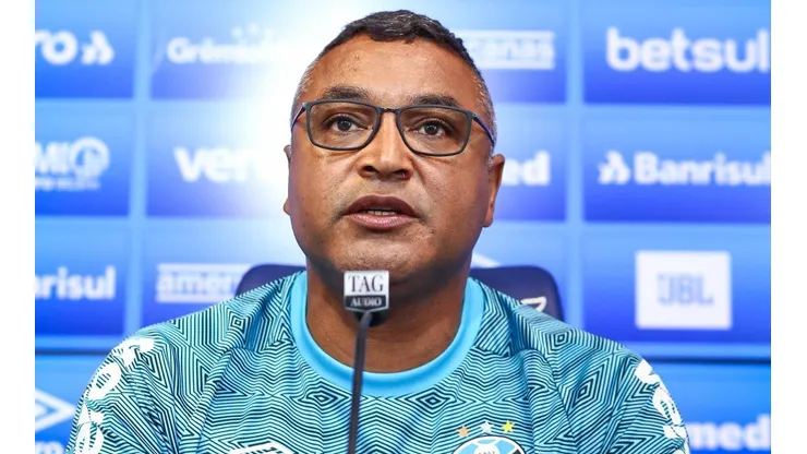 Foto: Lucas Uebel/Grêmio/Divulgação - Roger Machado: deseja dar nova chance para o jogador