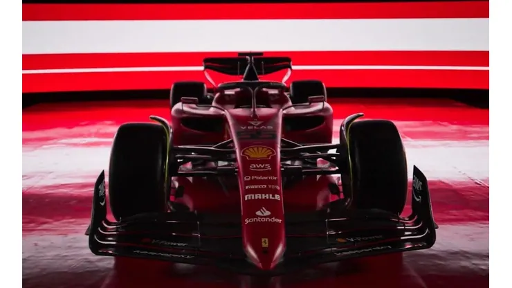 Imagem divulgação Ferrari - Este é o F1-75, monoposto que será usado em 2022