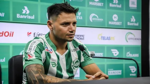 Fernando Alves/E.C Juventude - Mauro Zárate, atacante do Juventude
