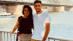 Twitter Oficial Agustina Albertario / @agusalbertario - Agustina e seu namorado Lucas Alario em passeio