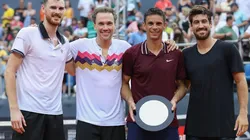 Crédito foto: Fotojump/Rio Open - Rogério deixa o esporte após derrota no Rio Open