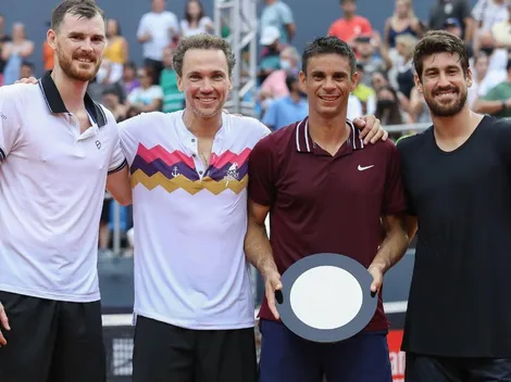 Grande nome do tênis brasileiro deixou as quadras nesta quarta (16); despedida foi no Rio Open