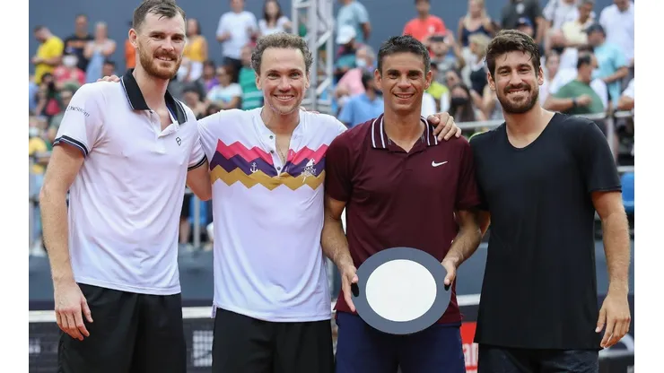 Crédito foto: Fotojump/Rio Open - Rogério deixa o esporte após derrota no Rio Open
