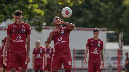 Treino do Atlético-GO (Foto: Bruno Corsino-ACG)