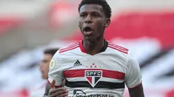 Foto: Rubens Chiri/saopaulofc.net/Divulgação - Arboleda: renovou com o Sâo Paulo até o fim de 2024