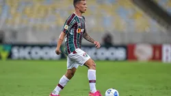 Foto: Thiago Ribeiro/AGIF | Parte da torcida do Flu pede Calegari como titular diante do Nova Iguaçu