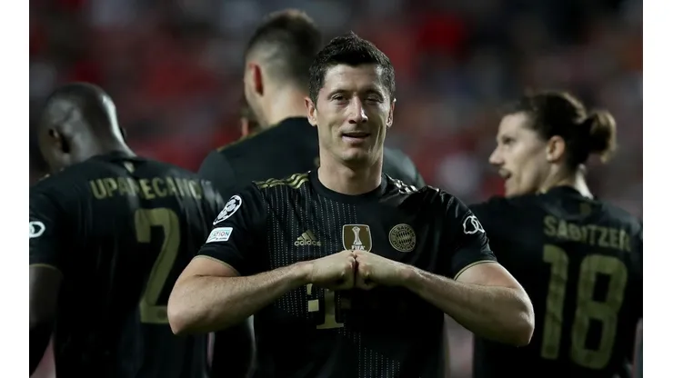 Foto: Pedro Fiúza/NurPhoto via Getty Images | Lewandowski é uma das armas do Bayern para a partida