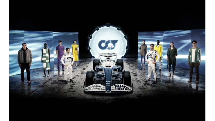 Imagem Twitter oficial da Scuderia AlphaTauri - Imagem do carro que será usado nesta temporada