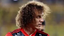 - David Luiz com a camisa do Mengão