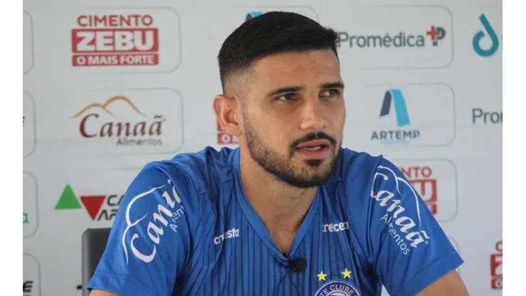 Fotos: Felipe Oliveira / EC Bahia | Ignácio foi titular na goleada do Bahia de 5×0 contra o Globo FC