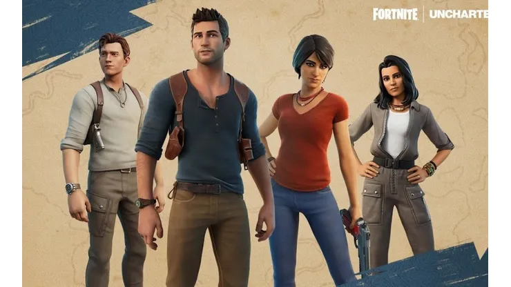 Fortnite: vazamento revela skins de Uncharted no game