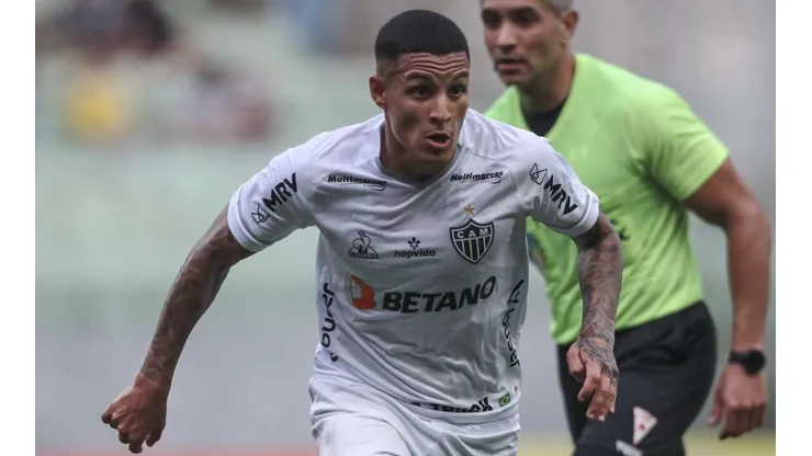 Foto: (Flickr Oficial Atlético/Pedro Souza /Atlético) - Guilherme Arana foi um dos destaques do Atlético neste sábado (12)