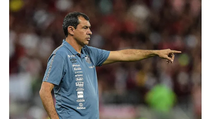 Foto: Thiago Ribeiro/AGIF - Fábio Carille, treinador do Santos
