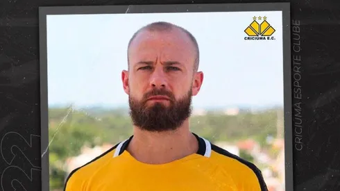 Foto: Divulgação/Criciúma EC - Marcelo Hermes é o novo contratado do Tigre para 2022
