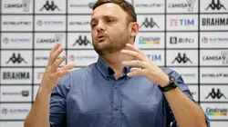 - Durante entrevista coletiva o diretor falou sobre a saída de Enderson Moreira e planejamento da equipe