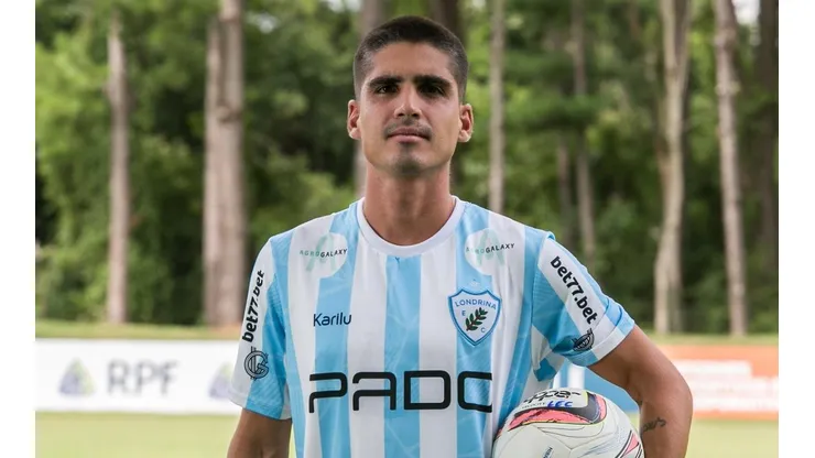 Foto: (Flickr Oficial Londrina/Ricardo Chicarelli/Londrina EC.) Gustavo Blanco é uma das novidades na escalação do Londrina para o jogo deste sábado (12)