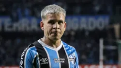 Yeferson Soteldo, jogador do Grêmio, durante partida contra o Estudiantes no estadio Couto Pereira pela Copa Libertadores 2024. Foto: Leonardo Hubbe/AGIF