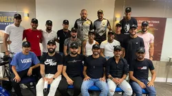 Os atletas do Team Atom, novo time de Niterói de futevôlei