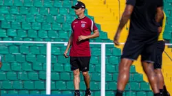 Patrickfloriani / FFC/ Ainda com desfalques, Júnior Rocha deverá fazer alterações na equipe titular para tentar a vitória contra o Marcílio Dias