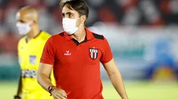 Foto: Thiago Calil/AGIF - Leandro Zago, treinador do Botafogo-SP