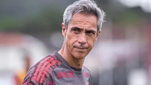 - Paulo Sousa no treino do CRF