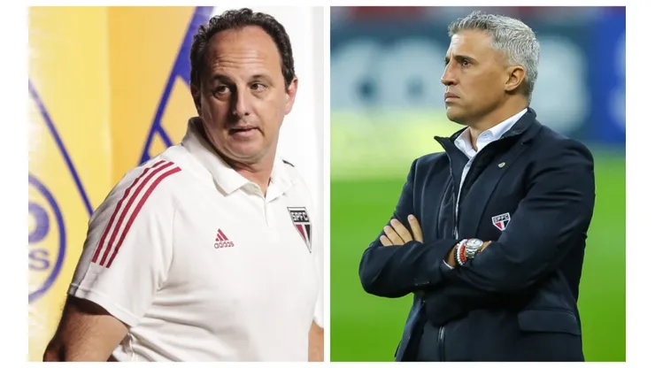 Foto: Montagem de Ettore Chiereguini e Pedro H. Tesch/AGIF - Crespo voltou a ficar em evidência no São Paulo após reclamações de Ceni sobre estrutura no São Paulo