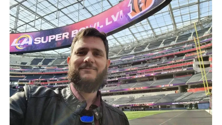 Arquivo pessoal/ Especial NFL: Bolavip Brasil entrevista Rafael Belattini, jornalista e criador de conteúdo sobre NFL