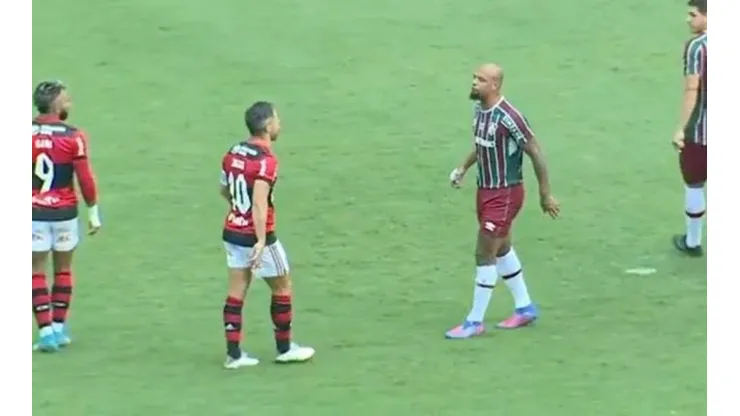 Foto: Reprodução Cariocão Play TV | Felipe Melo para Diego Ribas: "Você é o meu vice"