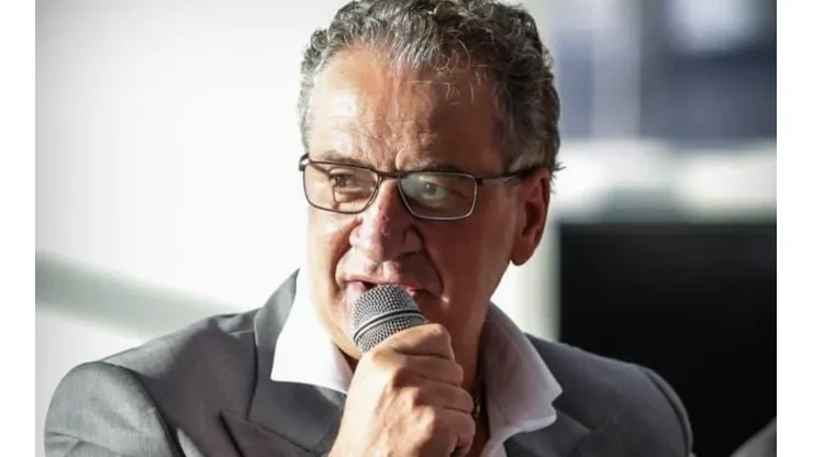 O presidente demonstrou toda a sua insatisfação sobre a esolha da CBF - FOTOS: BRUNO CANTINI / AGÊNCIA GALO / ATLÉTICO