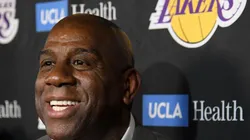 Harry How/Getty Images - Ídolo dos Lakers, Magic Johnson terá série documental