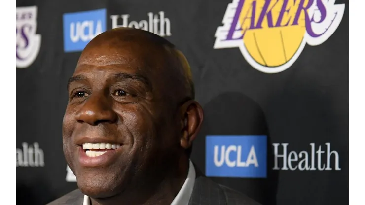 Harry How/Getty Images - Ídolo dos Lakers, Magic Johnson terá série documental